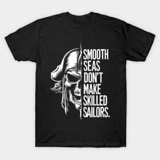 Pirate Skull - Smooth Seas T-Shirt